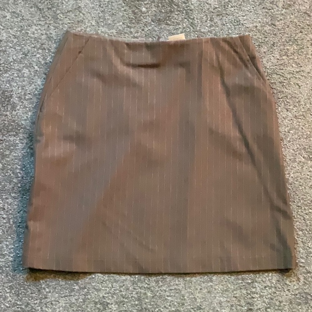 Nike Brown Pencil Skirt Mini Work
